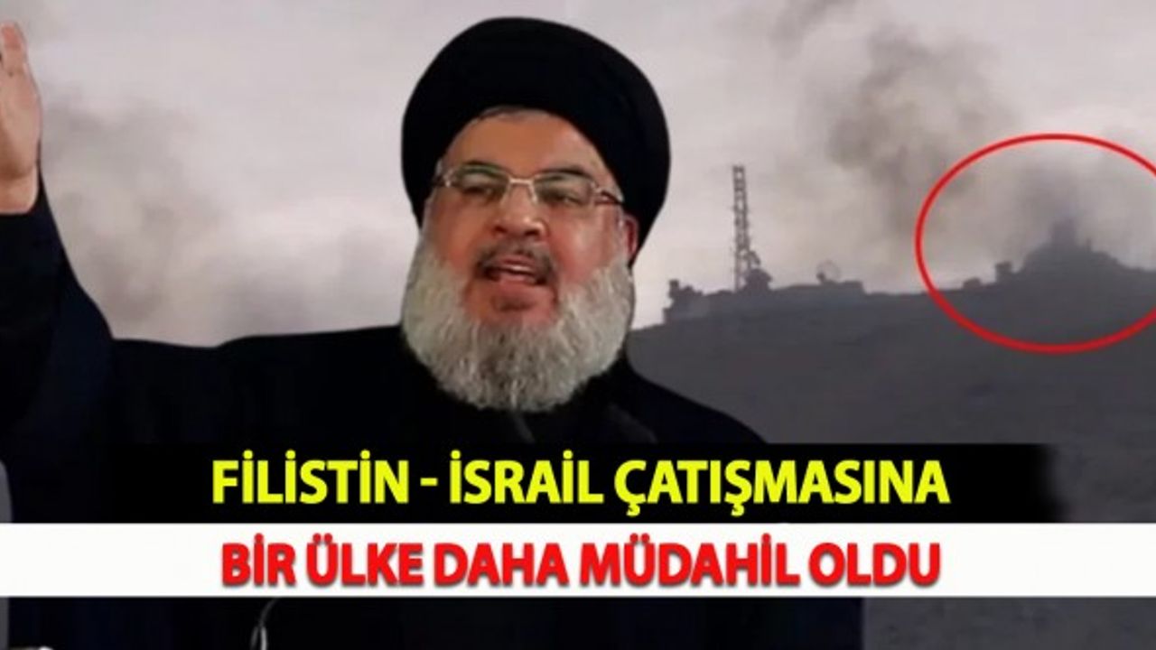 Filistin - İsrail Çatışmasına Bir Ülke Daha Müdahil Oldu