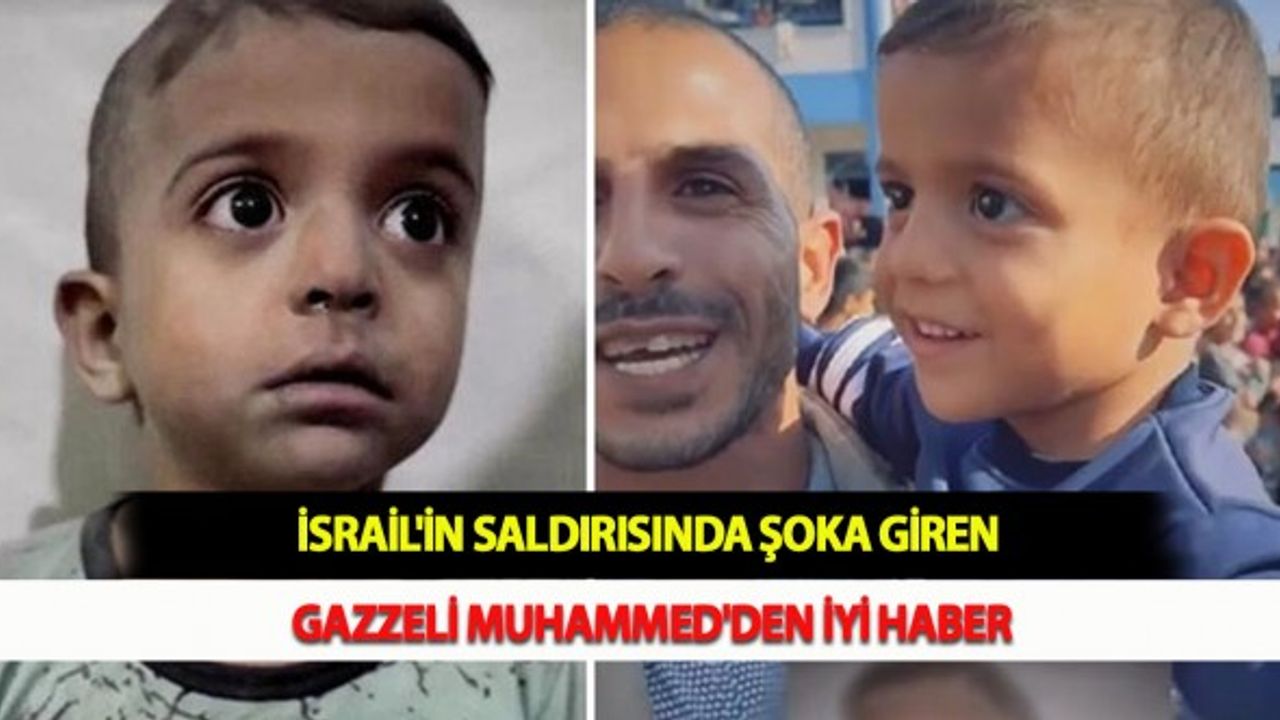 İsrail'in Saldırısında Şoka Giren Gazzeli Muhammed'den İyi Haber