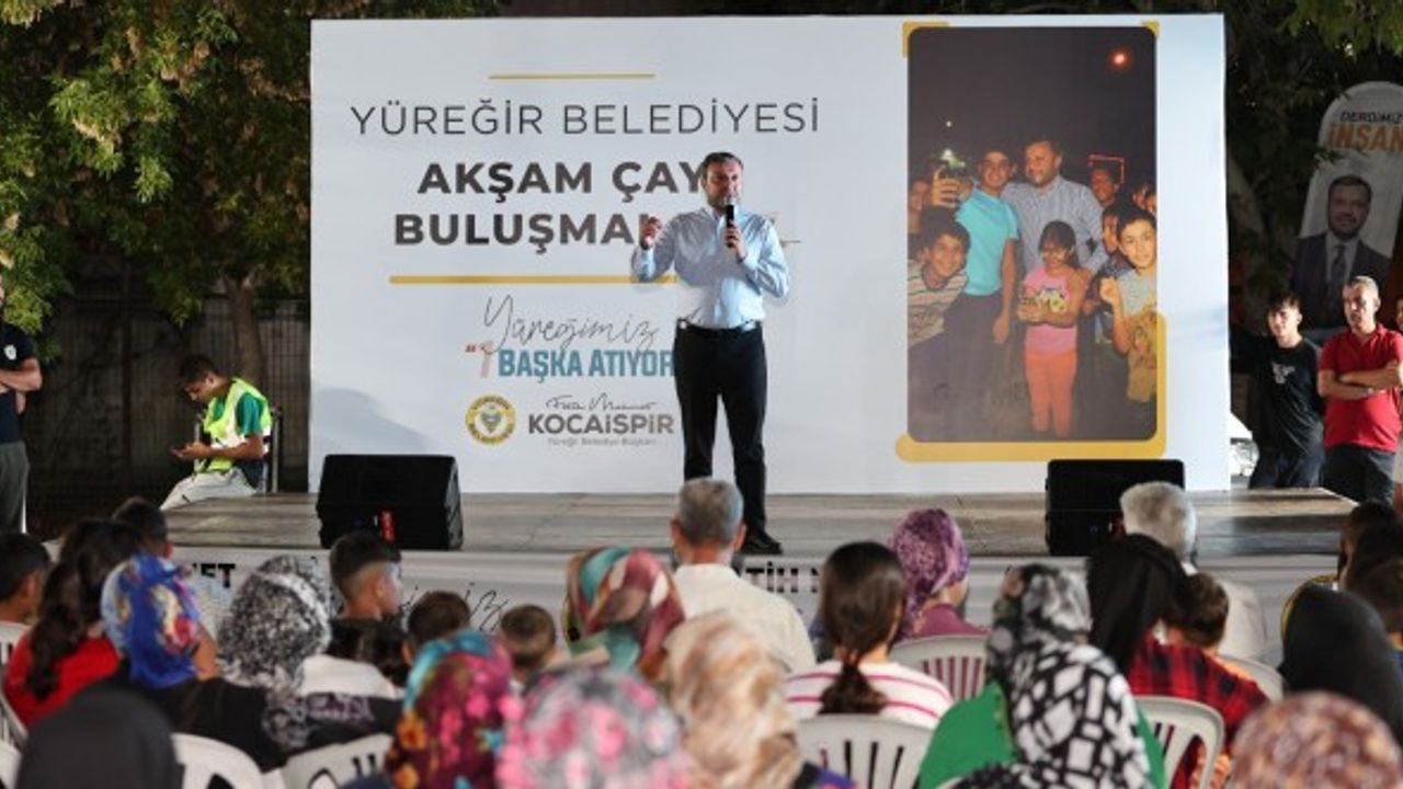 Kocaispir: “Yüreğir’de her noktaya eşit hizmet”