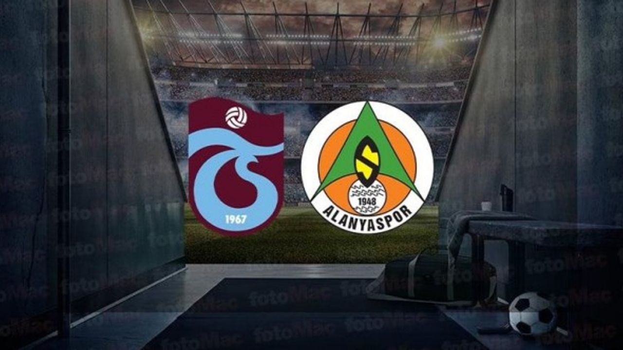 Trabzonspor - Alanyaspor maç izle