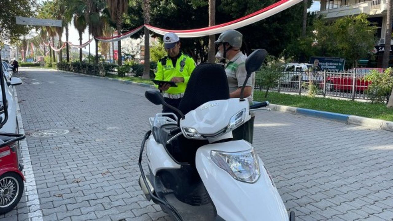 54 motosiklete 36 bin TL ceza kesildi