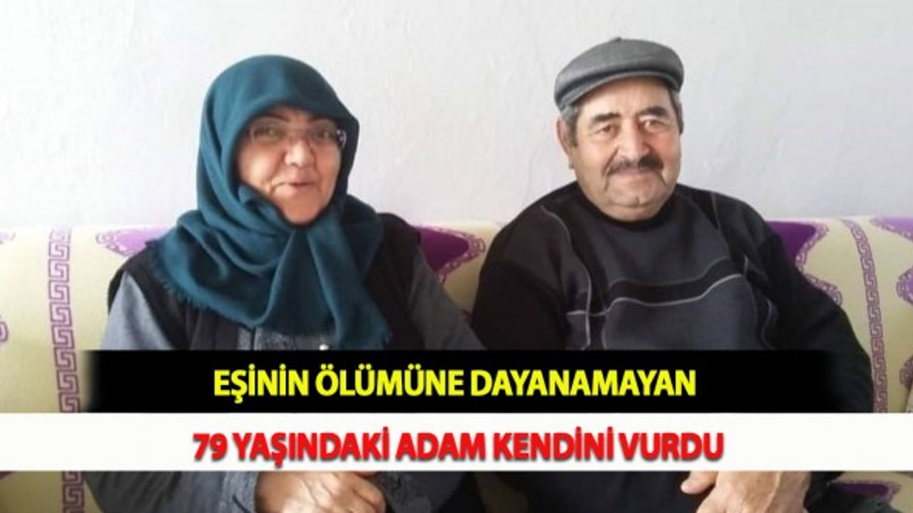 Eşinin Ölümüne Dayanamayan 79 Yaşındaki Adam Kendini Vurdu