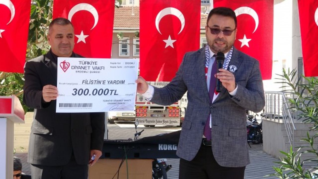 Filistin'e destek için "Hayır Çarşısı"