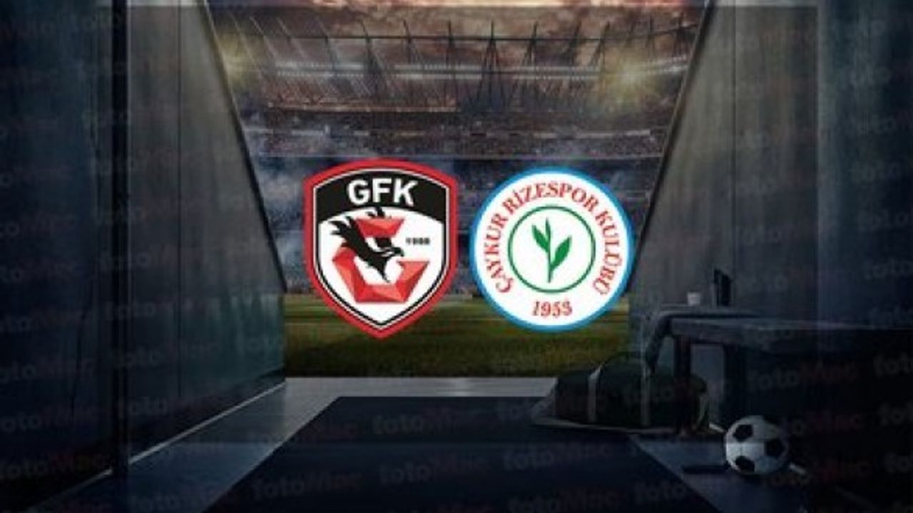 Gaziantep FK - Ç. Rizespor canlı izle
