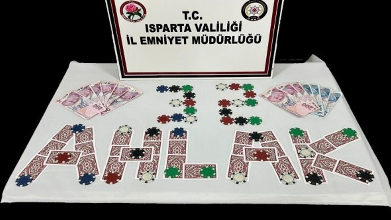 Isparta’da kumar operasyonu: 4 şahsa para cezası