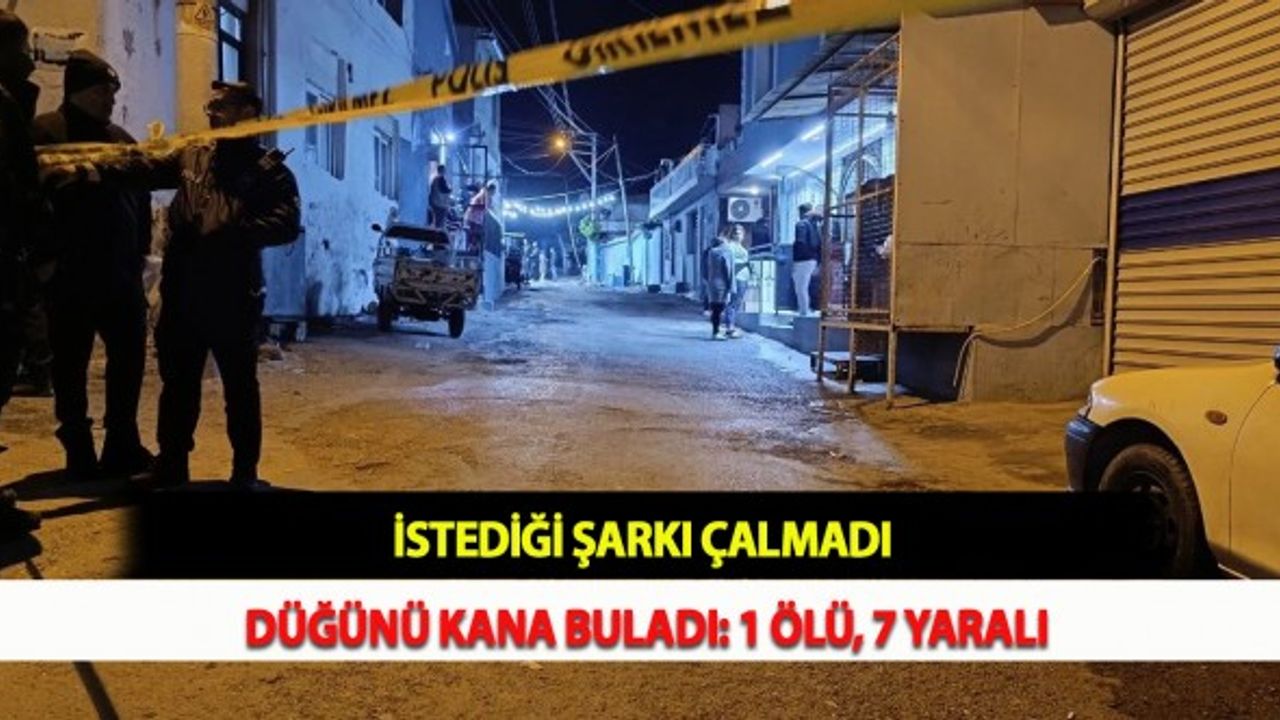 İstediği Şarkı Çalmadı Düğünü Kana Buladı: 1 Ölü, 7 Yaralı
