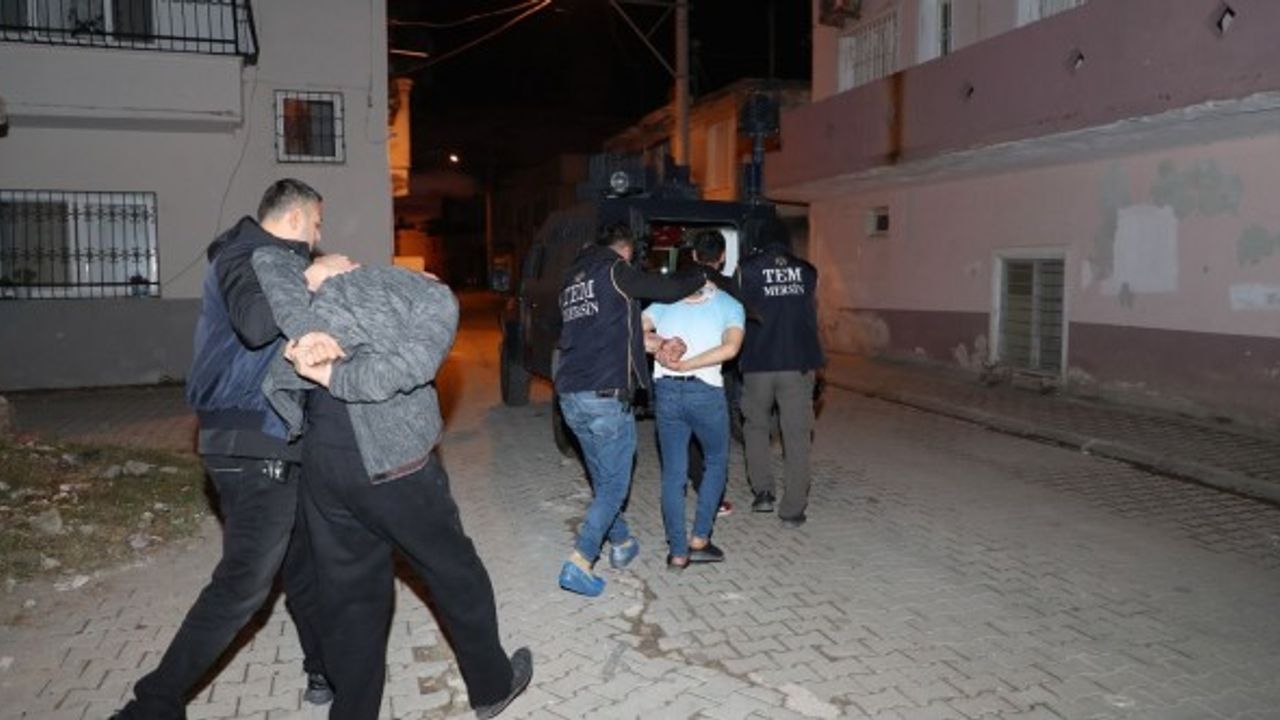 Mersin'de PKK/KCK ve FETÖ/PDY operasyonu: 10 gözaltı