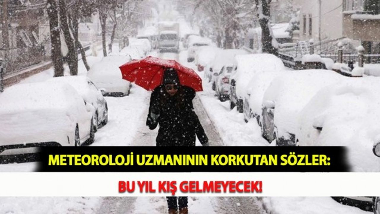 Meteoroloji Uzmanının Korkutan Sözler: Bu Yıl Kış Gelmeyecek!