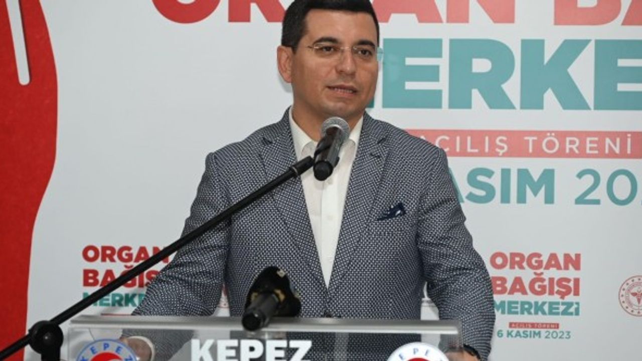 Organ Bağış Merkezinin ilk bağışçısı Başkan Tütüncü oldu