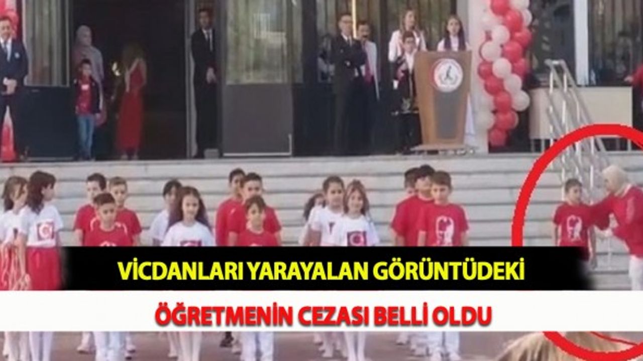 Vicdanları Yarayalan Görüntüdeki Öğretmenin Cezası Belli Oldu