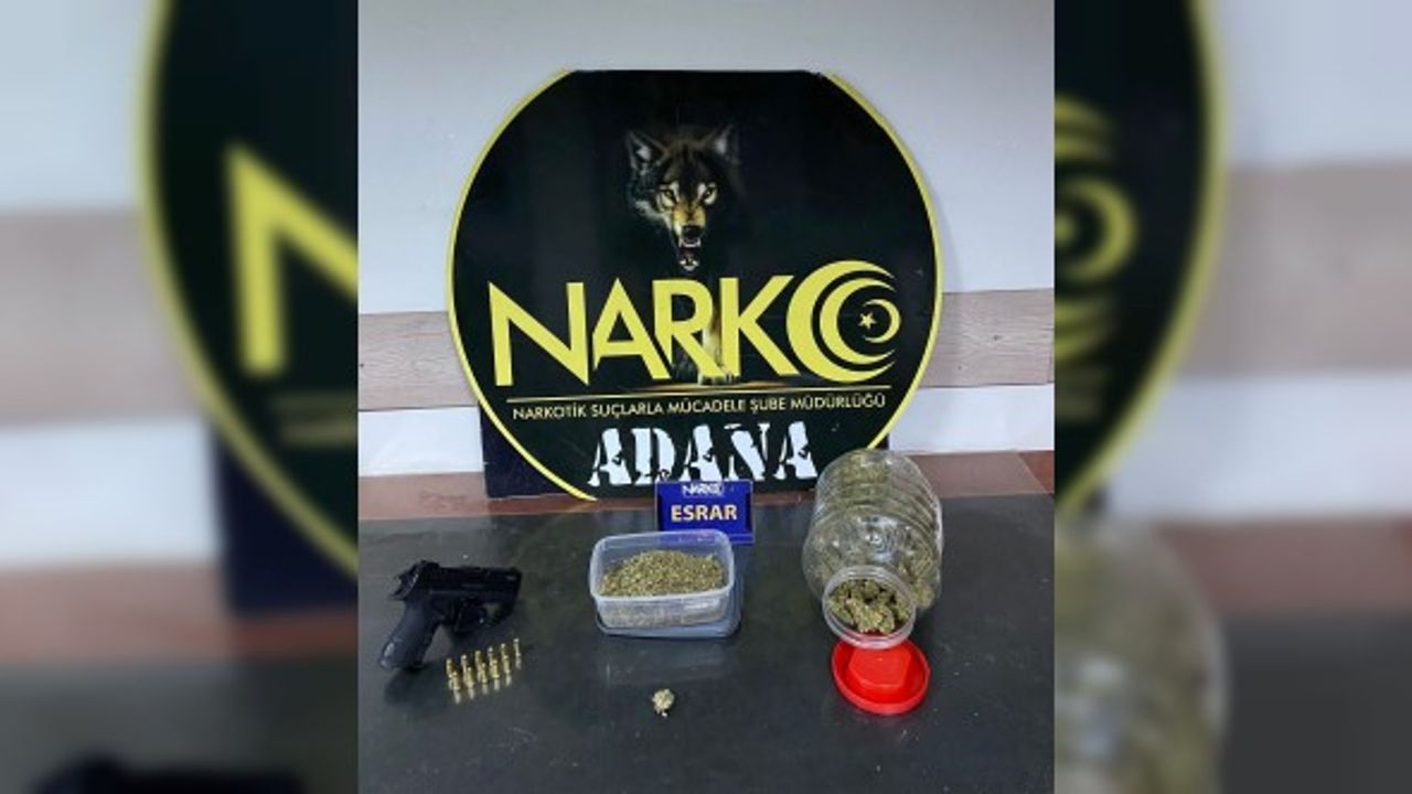 Adana’da narkotik operasyonda yakalanan 3 kişi tutuklandı