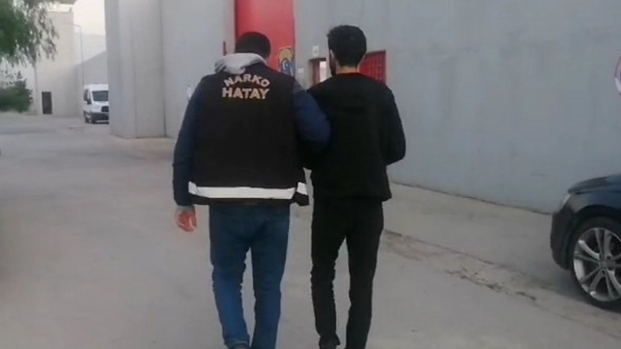 Dörtyol'da uyuşturucu taşıyan şahıs tutuklandı
