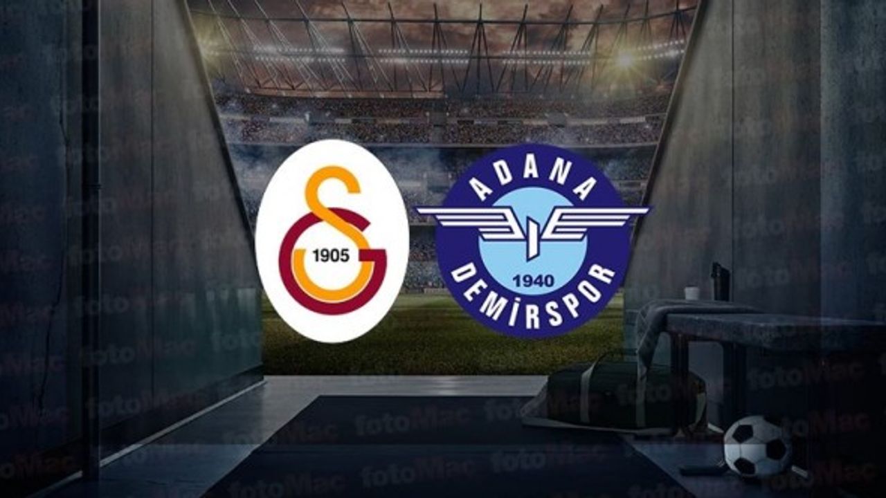 Galatasaray - Adana Demirspor canlı izle