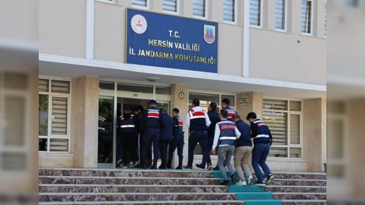 Mersin merkezli 2 ilde gerçekleştirilen DEAŞ operasyonuna 7 tutuklama