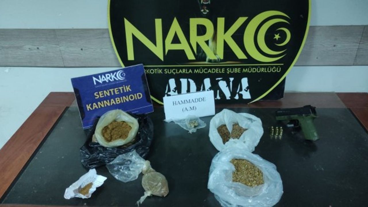 Adana’da narkotik operasyonunda yakalanan 4 kişi tutuklandı