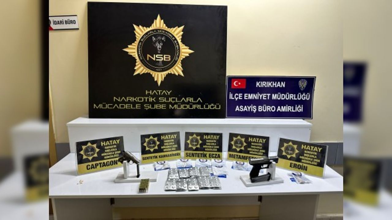 Hatay'da 16 adrese yapılan operasyonda 10 kişi tutuklandı