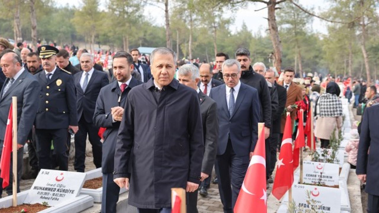 Bakan Yerlikaya Kahramanmaraş'ta Konuştu: Asrın Felaketini Asrın Dayanışmasına Dönüştürdük