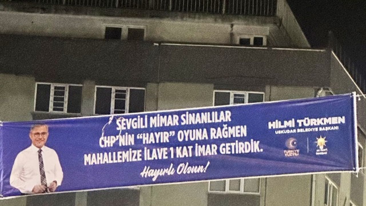 Belediye Başkanı Türkmen'den 6 Şubat Depreminin Yıl Dönümünde Skandal Afiş!