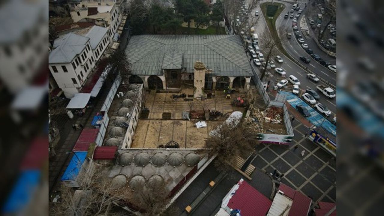Kahramanmaraş'ta 5 Asırlık Ulu Cami Restore Ediliyor