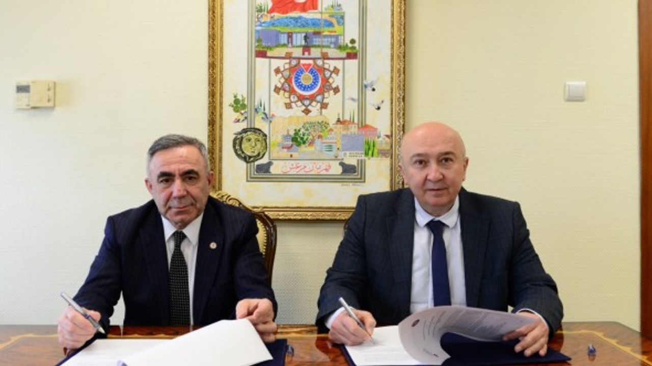 KSÜ İle Azerbaycan Hazar Üniversitesi Arasında İşbirliği Protokolü İmzalandı