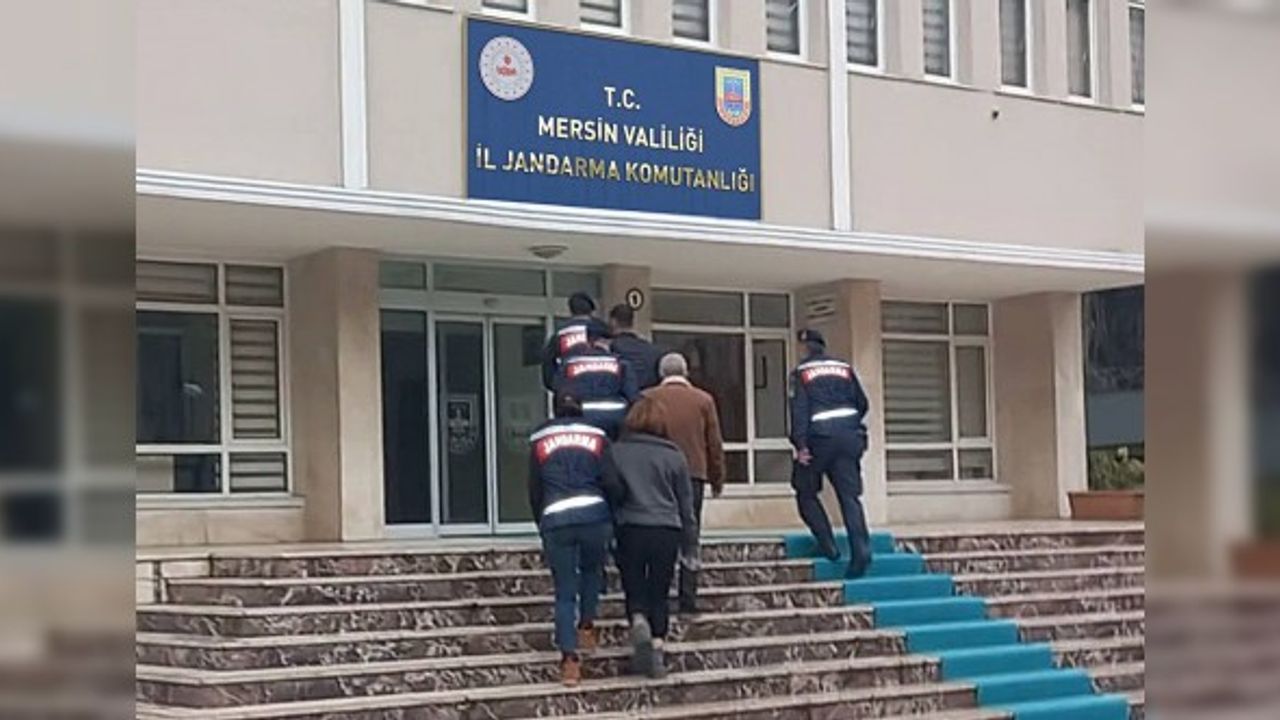 Mersin'de 3 şüpheliden 2'si tutuklandı