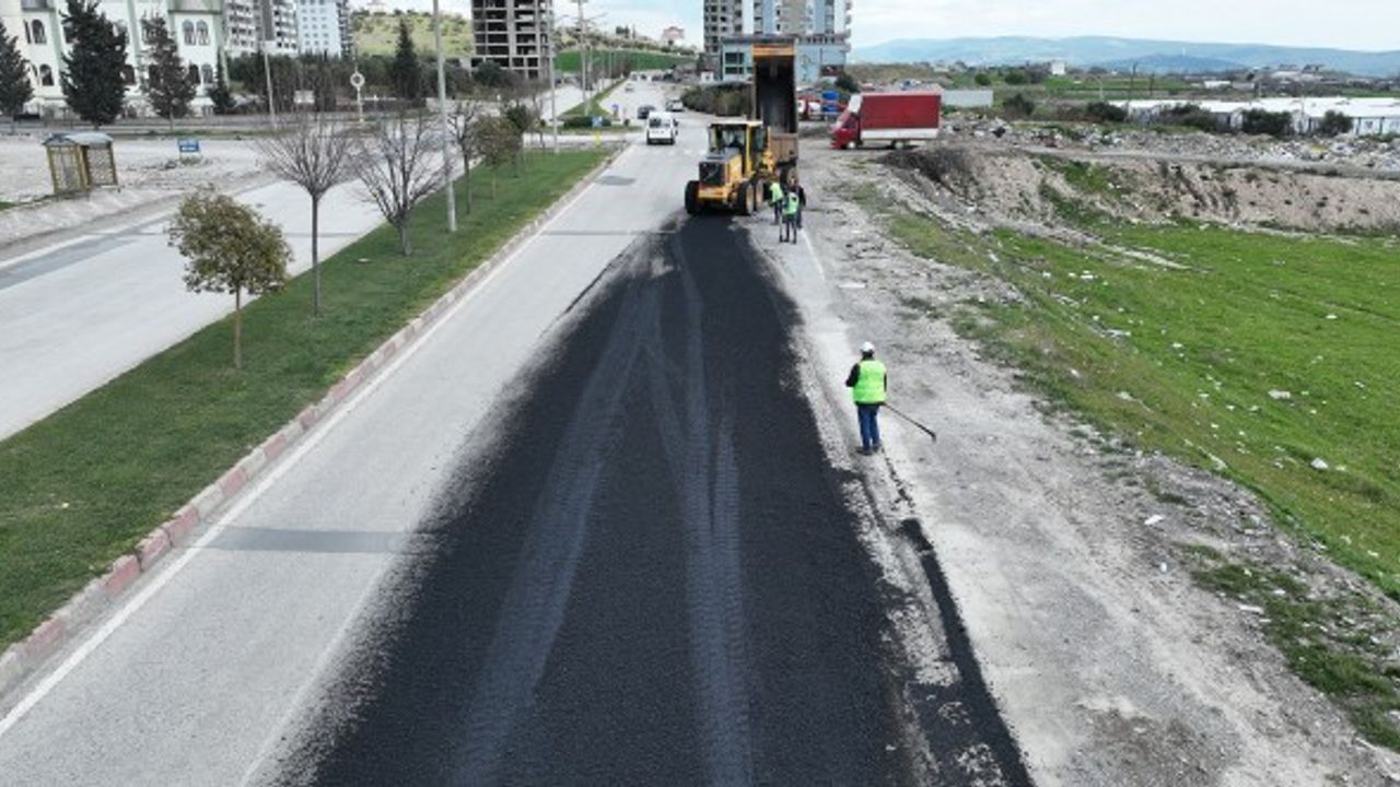 Kahramanmaraş Büyükşehir Belediyesi Doğukent Yolunda Çalışmalara Başladı