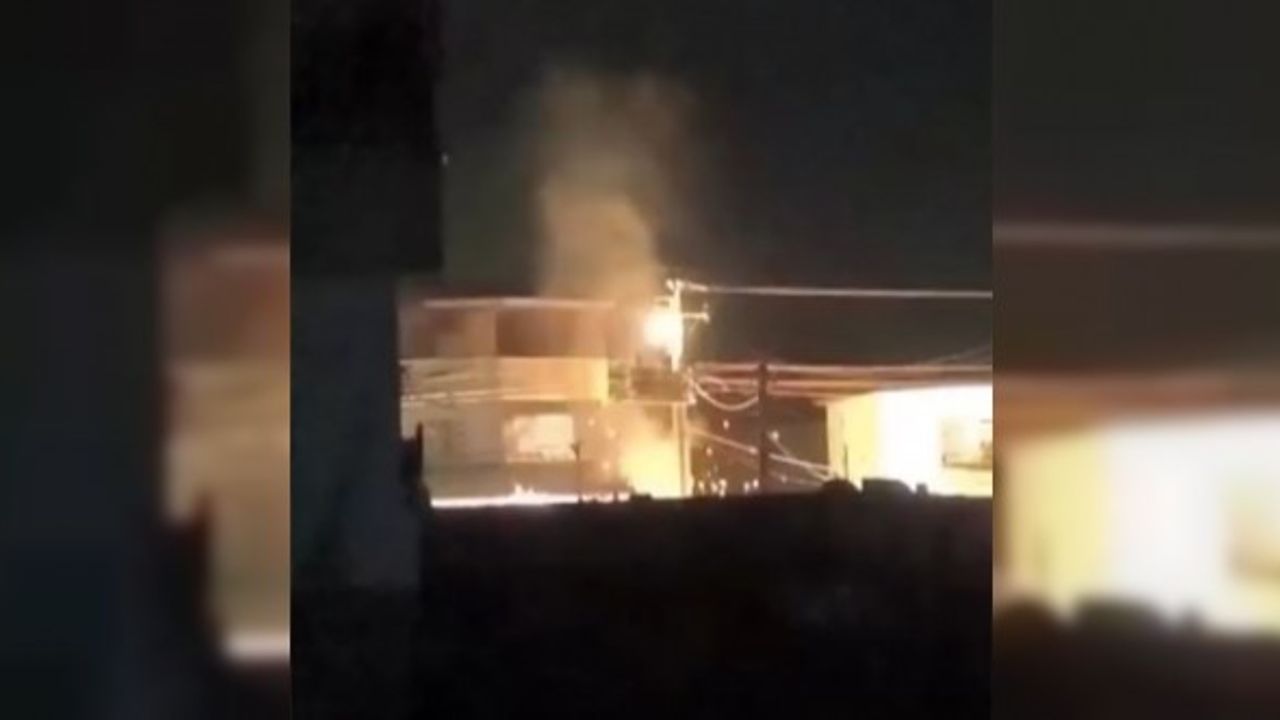 Kahramanmaraş'ta Bomba Gibi Patlayan Trafo Paniğe Neden Oldu