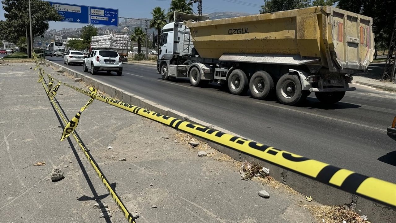 Kahramanmaraş'ta Yaya Geçidi Harici Alanlardan Geçişlere İzin Verilmedi
