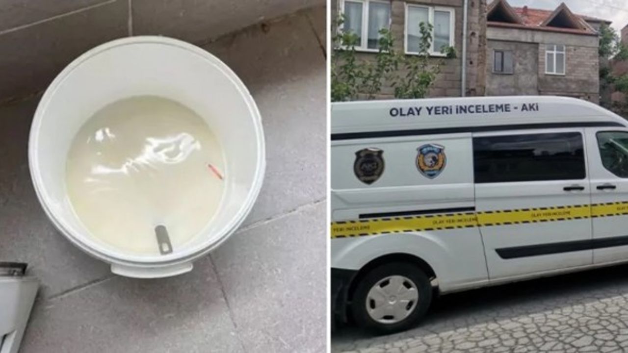 Süt Dolu Kovaya Düşen 1 Buçuk Yaşındaki Bebekten Kahreden Haber
