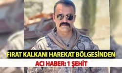 Fırat Kalkanı Harekat Bölgesinden Acı Haber: 1 Şehit