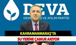 Kahramanmaraş’ta Su Yerine Çamur Akıyor