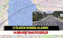O Ülkede Bomba Alarmı! 14 Bin Kişi Tahliye Edildi
