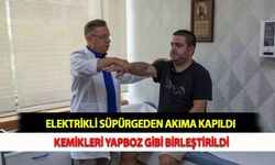Elektrikli Süpürgeden Akıma Kapıldı, Kemikleri Yapboz Gibi Birleştirildi