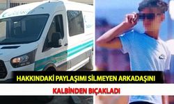Hakkındaki Paylaşımı Silmeyen Arkadaşını Kalbinden Bıçakladı