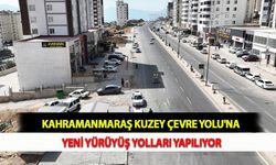 Kahramanmaraş Kuzey Çevre Yolu'na Yeni Yürüyüş Yolları Yapılıyor