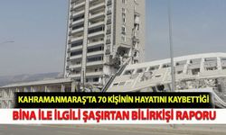 Kahramanmaraş'ta 70 Kişinin Hayatını Kaybettiği Bina ile İlgili Şaşırtan Bilirkişi Raporu