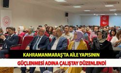 Kahramanmaraş'ta Aile Yapısının Güçlenmesi Adına Çalıştay Düzenlendi
