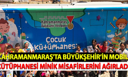 Kahramanmaraş'ta Büyükşehir’in Mobil Kütüphanesi Minik Misafirlerini Ağırladı