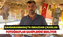 Kahramanmaraş'ta Enkazdan Çıkarılan Fotoğraflar Sahiplerini Bekliyor
