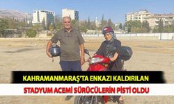 Kahramanmaraş'ta Enkazı Kaldırılan Stadyum Acemi Sürücülerin Pisti Oldu