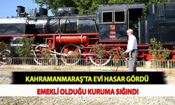Kahramanmaraş'ta Evi Hasar Gördü Emekli Olduğu Kuruma Sığındı