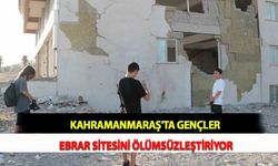 Kahramanmaraş'ta Gençler Ebrar Sitesini Ölümsüzleştiriyor