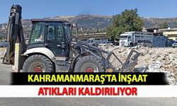 Kahramanmaraş'ta İnşaat Atıkları Kaldırılıyor