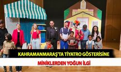Kahramanmaraş'ta Tiyatro Gösterisine Miniklerden Yoğun İlgi