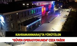Kahramanmaraş'ta Yürütülen "Güven Operasyonunda" Ceza Yağdı!