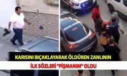 Karısını Bıçaklayarak Öldüren Zanlının İlk Sözleri "Pişmanım" Oldu