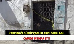 Karısını Öldürüp Çocuklarını Yaraladı: Camide İntihar Etti