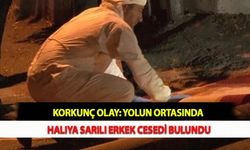 Korkunç Olay: Yolun Ortasında Halıya Sarılı Erkek Cesedi Bulundu