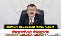 Öğretmen Atamalarında Değişim Başladı: Yüzde 50 Mülakat Yüzde 50 KPSS!