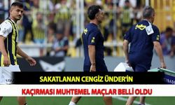 Sakatlanan Cengiz Ünder'in Kaçırması Muhtemel Maçlar Belli Oldu